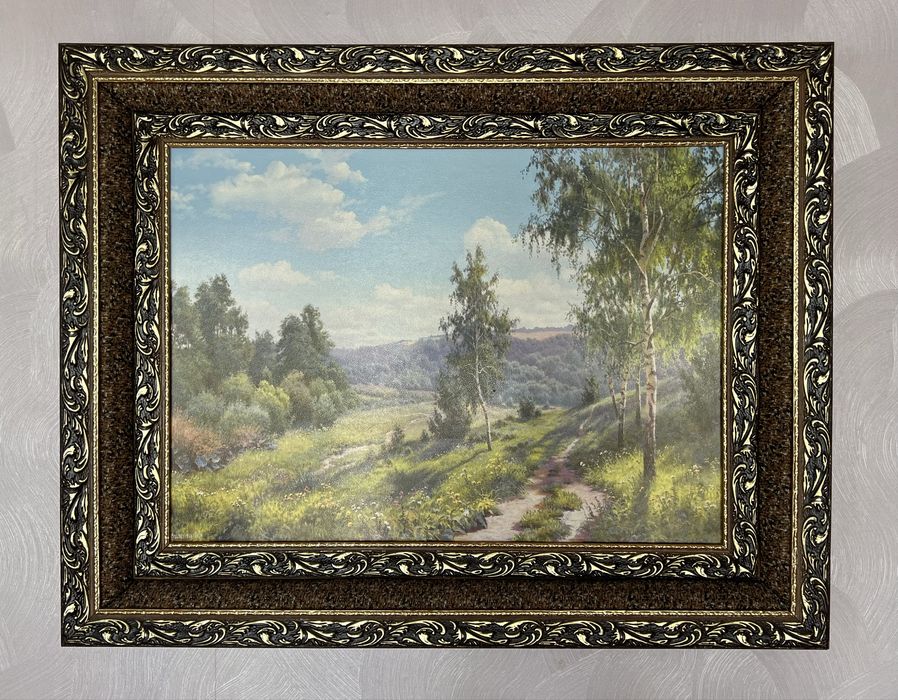 Картина в раме-пейзаж