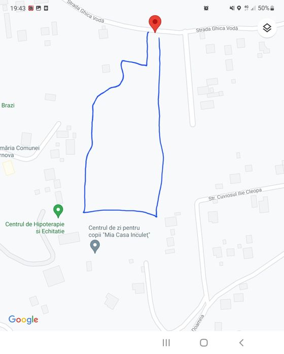 Teren 22300 in barnova langa primarie