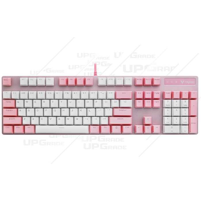 Игровая клавиатура Rapoo V500 Pro Pink White | Бесплатная Доставка