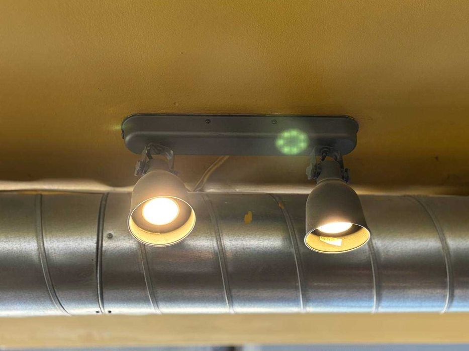 Метални спот лампи IKEA Hektar двойни