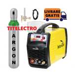 Digital Tig 200 Aparat sudura otel inox + tub 8L argon plin + reductor