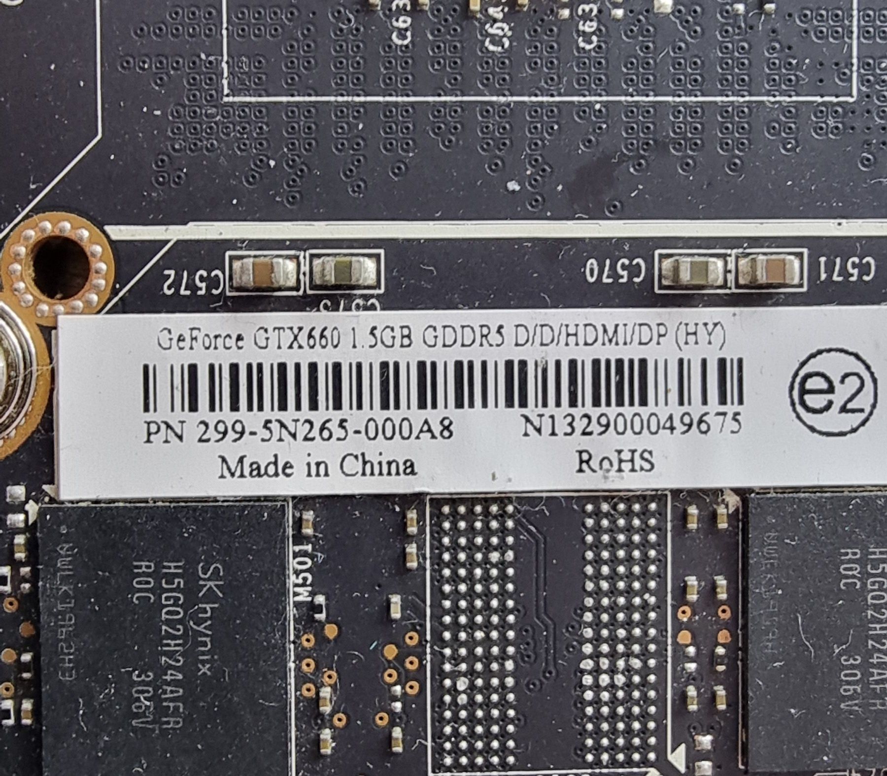 Geforce GTX 660 1,5 GB видеокарта