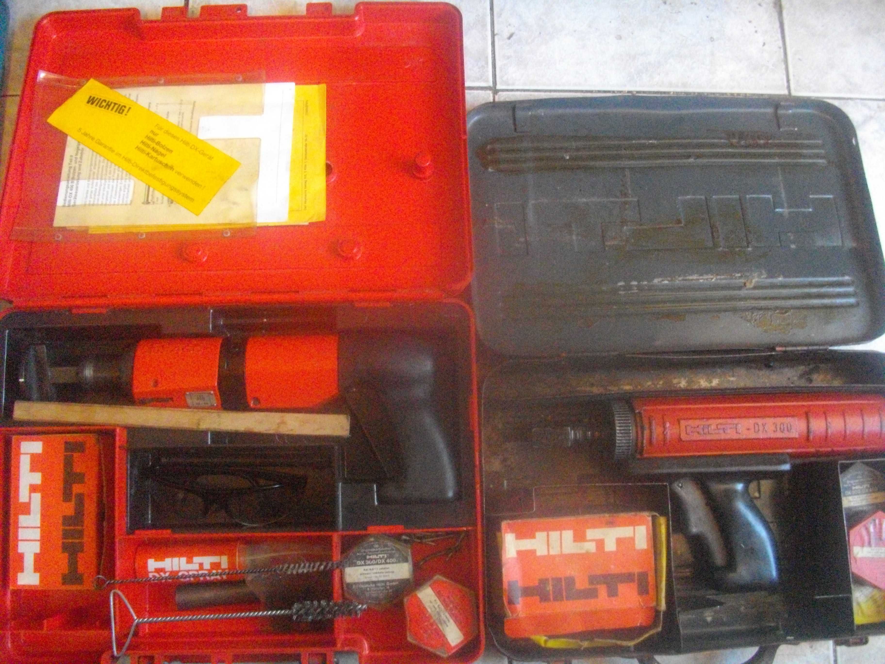 HILTI DX400B / HILTI DX300-Пистолет Директен Монтаж В Бетон и Метал