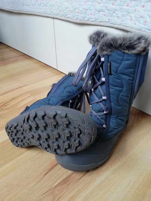 Детски непромокаеми ботуши Quechua за преходи sh500 х-warm, с цип, № 3