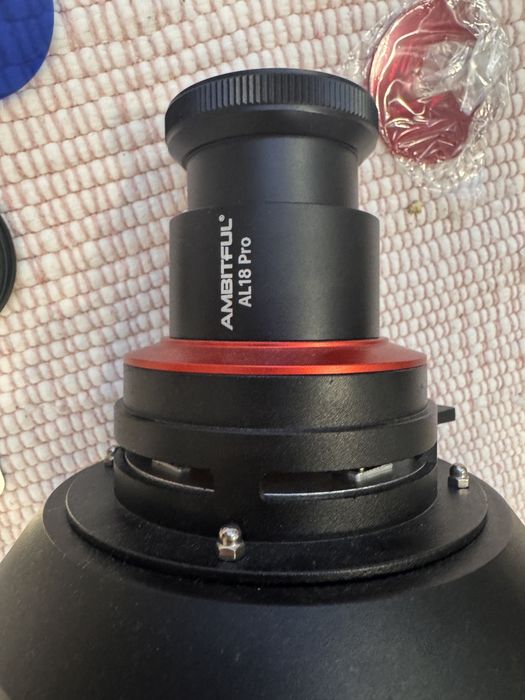 Спот лайт с 5 цветни филтъра 22 приставки Spot Light Ambitful AL18 Pro