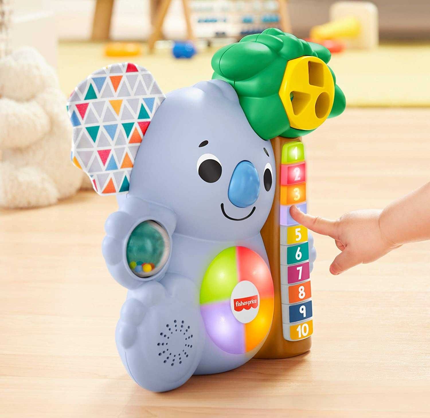 Интерактивна Образователна играчка Fisher Price Коала с числа Сортер