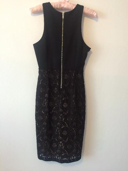 Rochie H&M dantela neagra XS