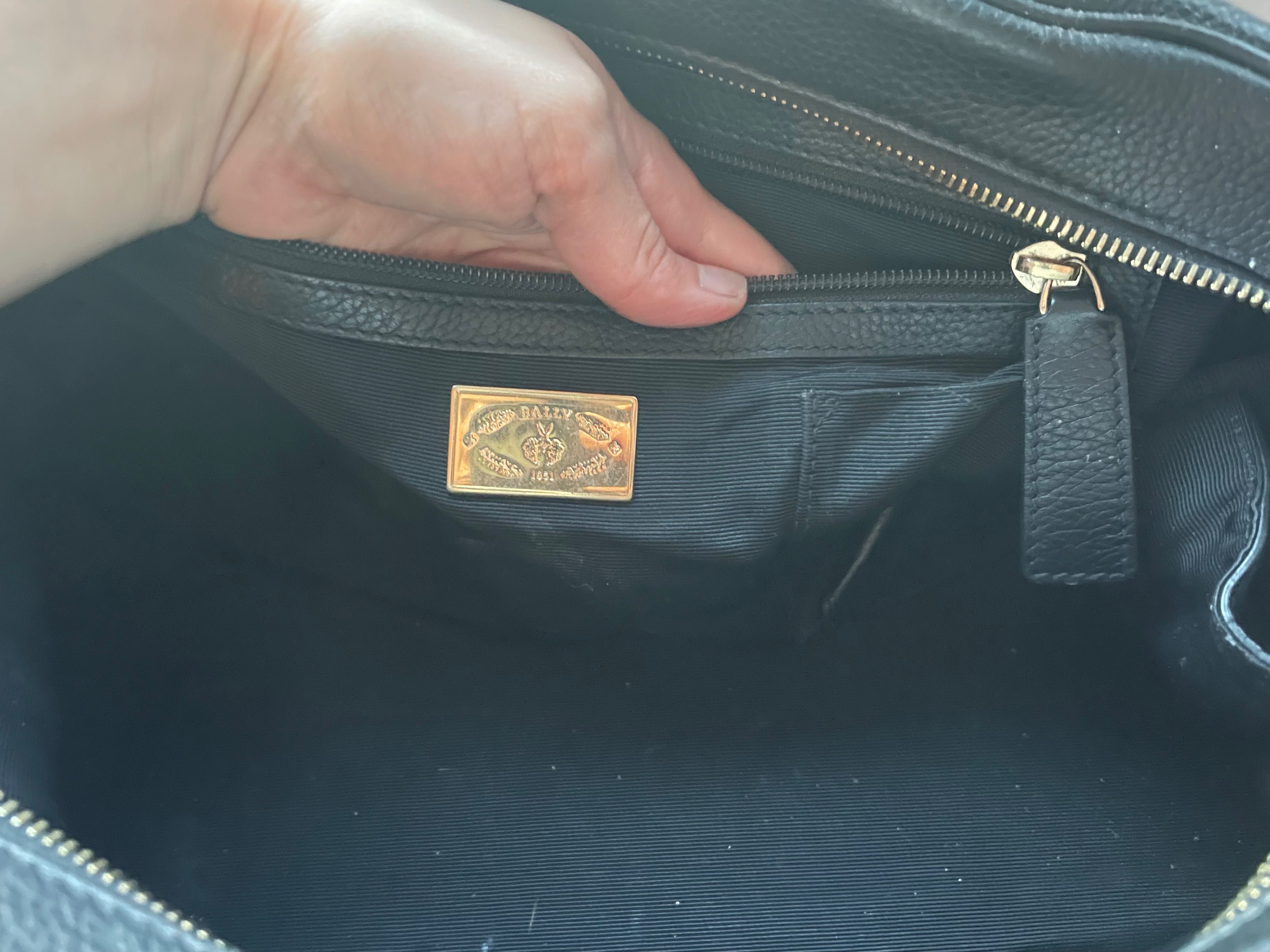 Bally чанта естествена кожа, голяма, модел Emmi Gyhd