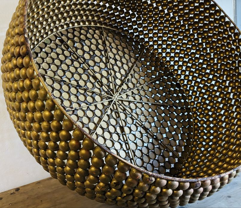 Mese metal decorative aurii