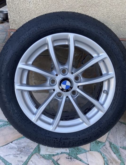 Jante BMW 16’’ F20/F30/F10 etc. cu Anvelope NOI Vara Dunlop 205/55/16