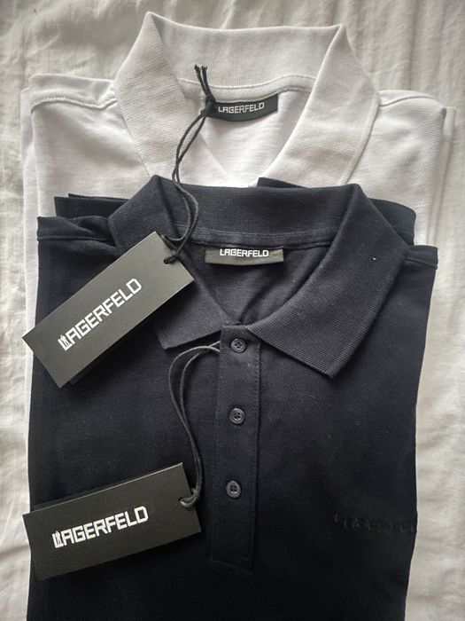 Tricou polo Lagerfeld