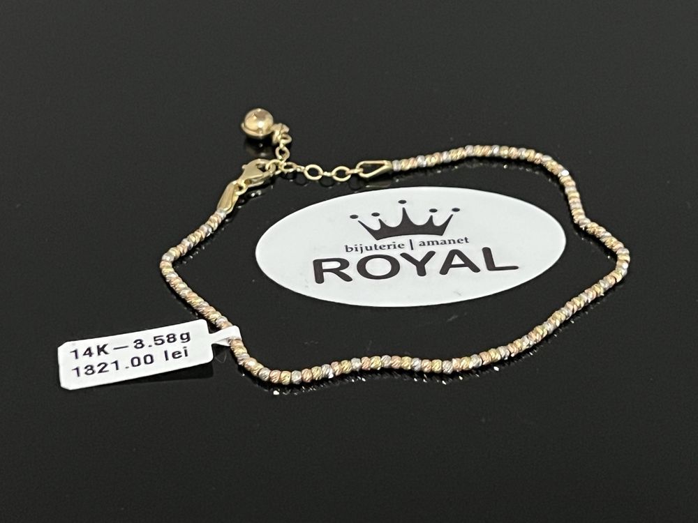 Bijuteria Royal CB : Bratara dama aur 14k 3,58 grame