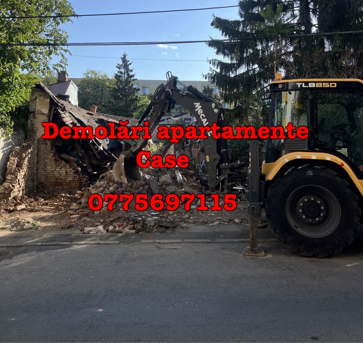 Demolari•Decopertari gresie/faianta•TRANSPORT MOLOZ