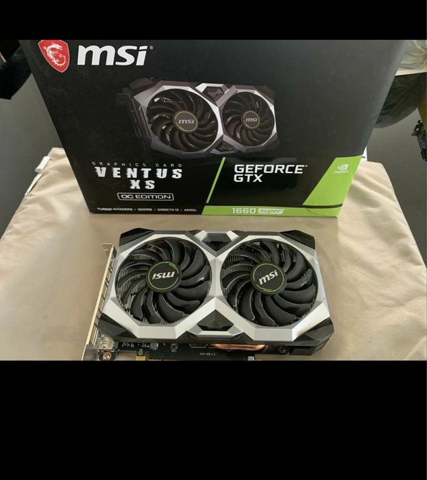 Видеокарта Msi 1660 super