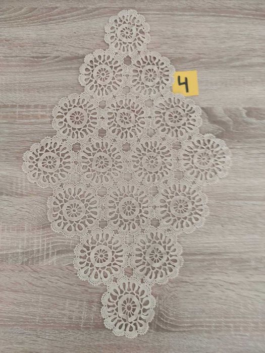 покривки - плетени на една кука