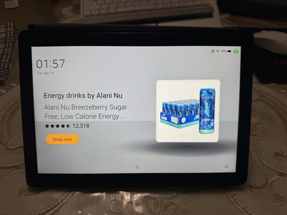 Планшет Amazon fire HD 10 + original cover