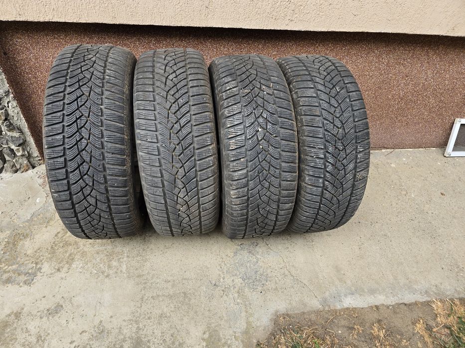 Vând roti cu jante Wolf Silver 16 inch cu cauciucuri de iarna Goodyear