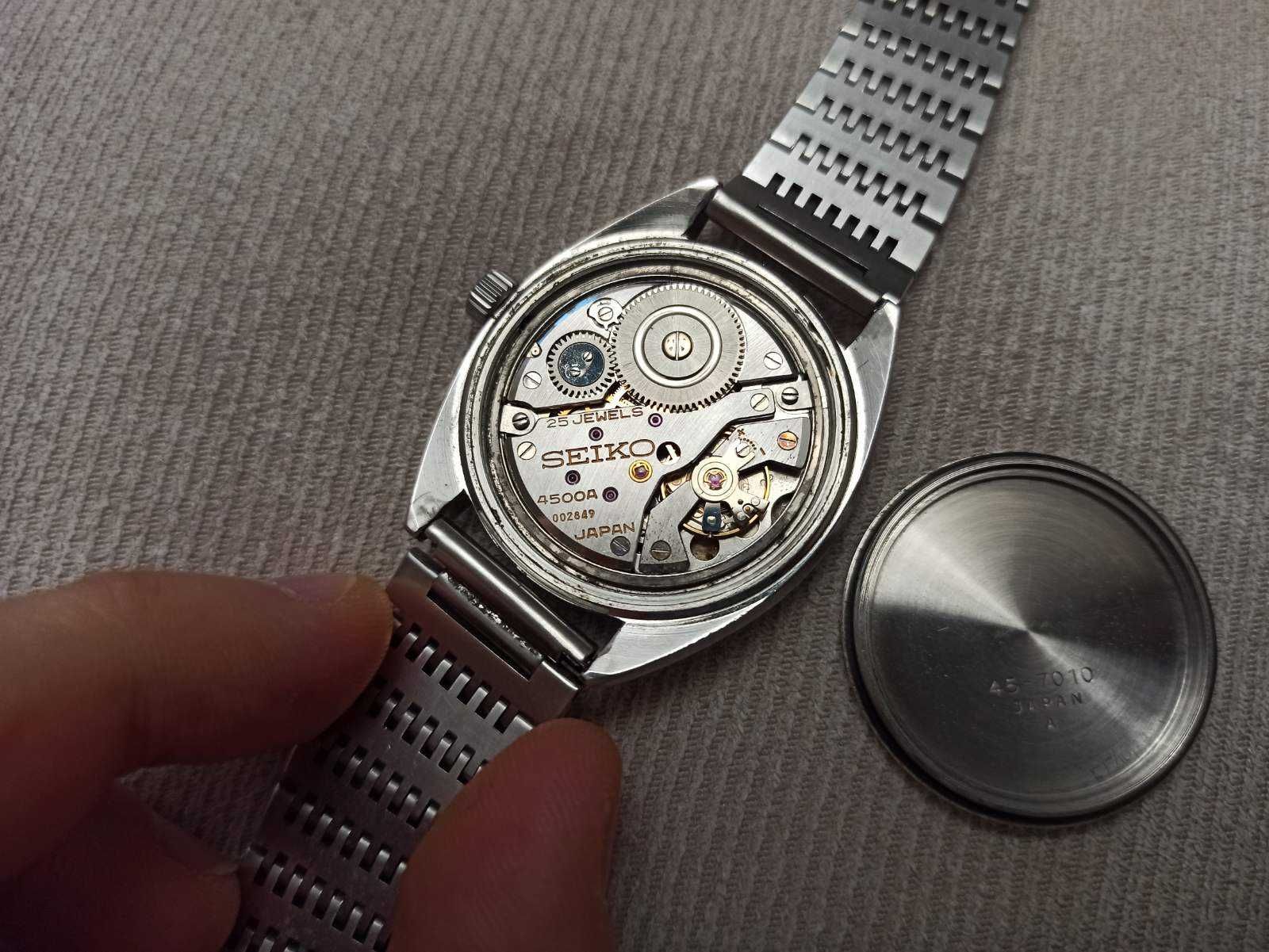 King Seiko KS 45-7010 ръчно навиване 36000 bph 25j Сейко от 60-те
