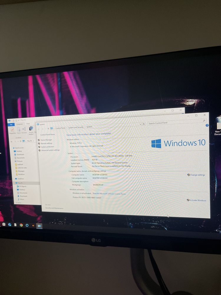 PC Gaming / Office – i7 4790, 16GB RAM