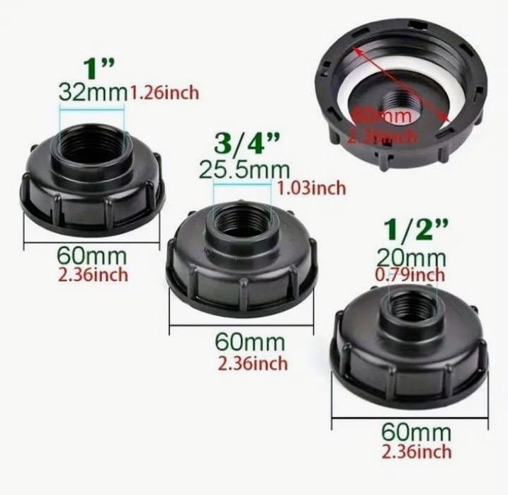 Reducție bazin IBC 1000 litri