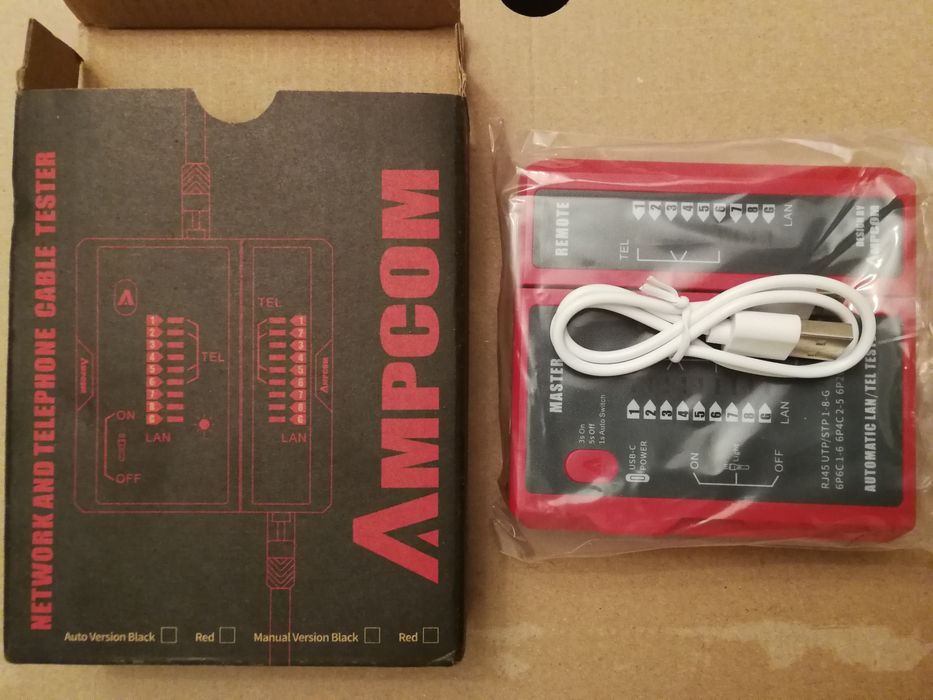 Тестер за мрежови кабели