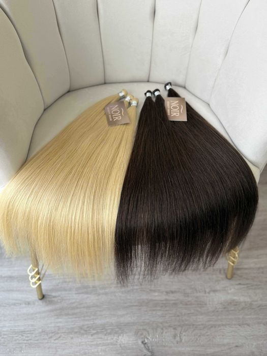 ТОП КАЧЕСТВО! Екстеншъни от 100% истинска човешка коса! Най-добри цени