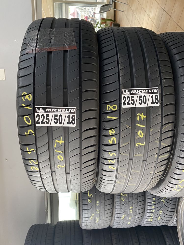 225/50/18 Michelin, Pirelli
