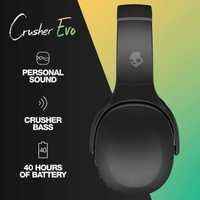 Casti SKULLCANDY Crusher Evo, Bluetooth, On-Ear, Microfon SIGILATE!