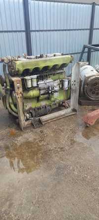 motor Fortschritt 6 pistoane 105 cp PORNIT de pe generator motor IFA