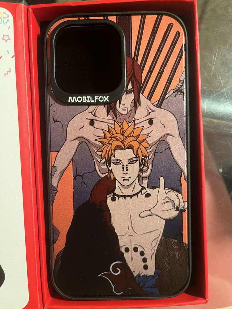 Husa FullShock Magsafe Mobilfox iphone 14 pro max custom Naruto noua