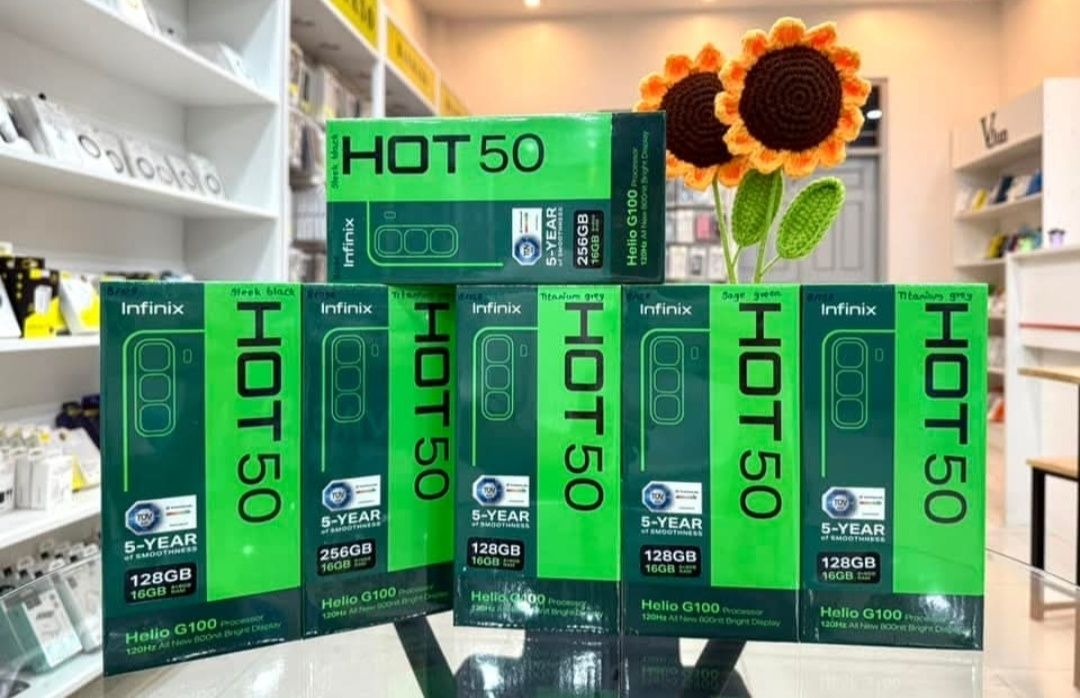Bepul dostavka infinix hot 50