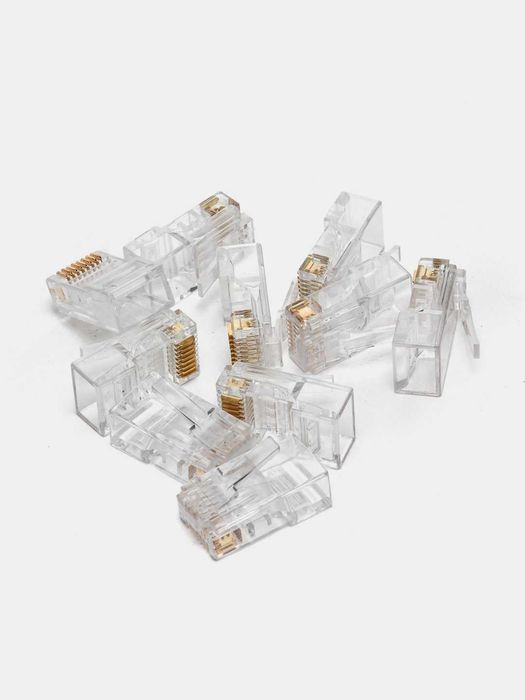 Коннектор RJ45 Cat6 со отверстием сквозной категория 6 для витой пары