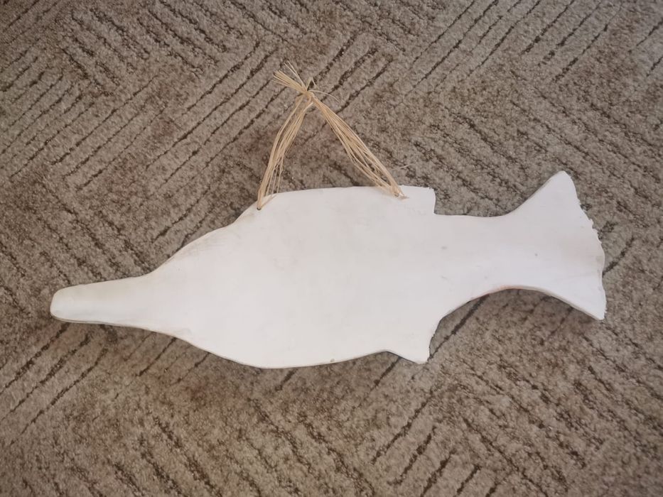 Рибка керамична декорация Забавна керамична декорация фигура