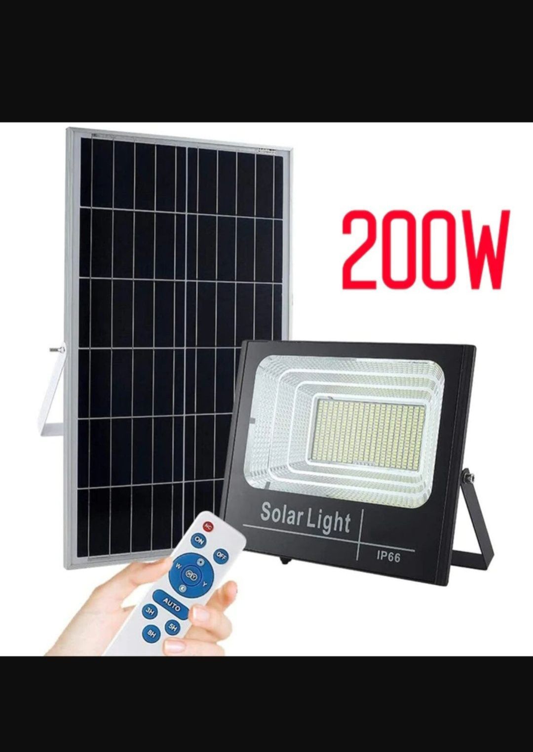 Lampă solară 200w