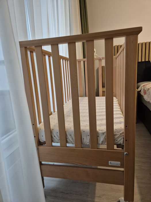 Patut CoSleeping Atasabil - saltea inclusa si suport antireflux