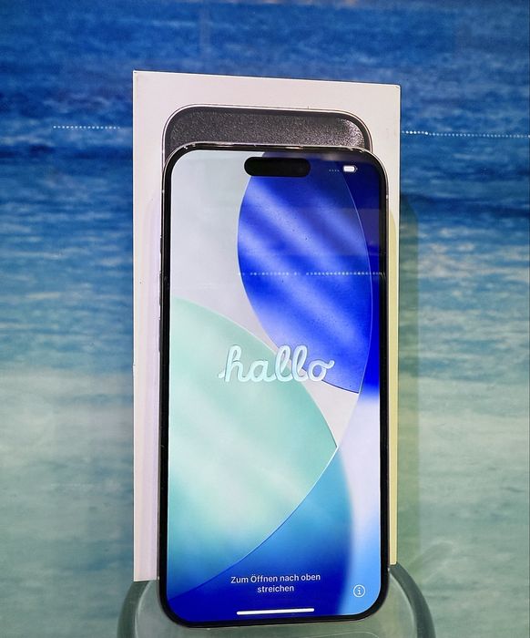 Iphone 15 Pro, 256 GB  - culoare Alb - CA NOU !