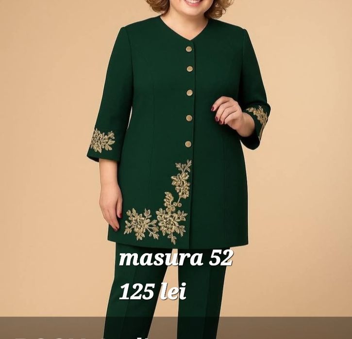 2 compleuri cu pantaloni, mărimea 52.ro