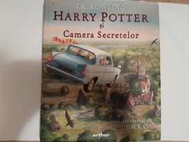 Harry Potter și camera Secretelor J.K Rowling,Ilustrații de Jim Kay