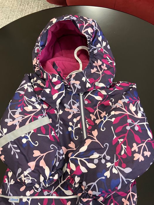 Бренд lassie 92-98(3 года) комбинезон для девочек зимний