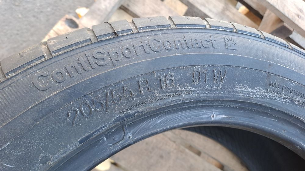 1бр. От Резервна 205/55/16 Continental Conti Sport Contact