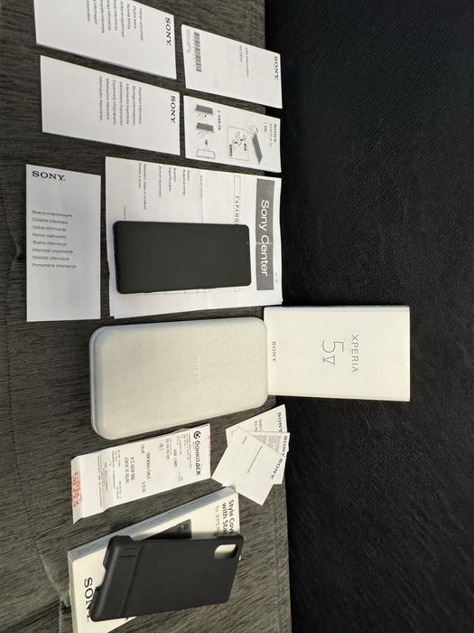 ***КАТО НОВ 128GB Sony Xperia 5 V Sony Center Гаранция до 2027 г.Black