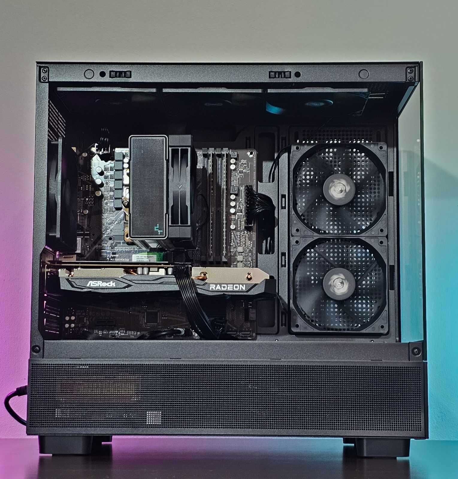 Ryzen 7-5700X/RX 6600/RAM 32GB/SSD 1TB/Чисто Нов+Гаранция