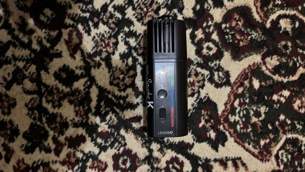 Tutun aparat Smoke Machine (Model K Lens 50)
Kompakt tutun chiqaruvchi