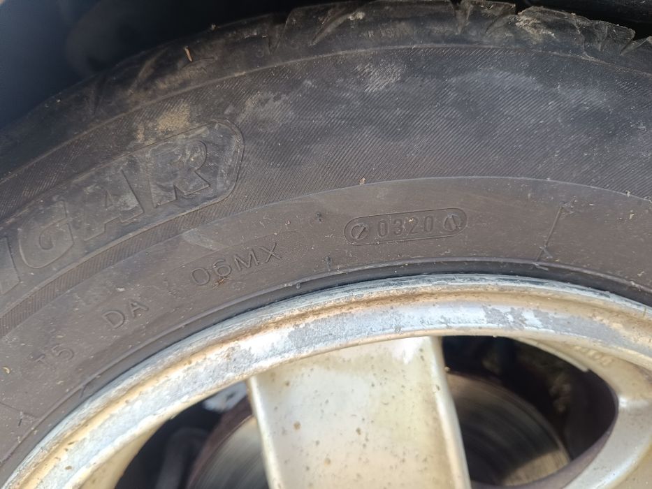 Anvelope 195 60r15 cu jante aliaj Opel in 4 prezoane