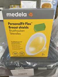 Set 2 cupe pentru pompe san Medela, Funnel Personal Fit Flex, Silicon