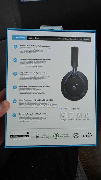 Casti Anker Soundcore Space One cu Garantie eMag