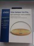 Livoo 2 în 1 Lampă de noptieră și încărcător wireless
Încărcător wirel