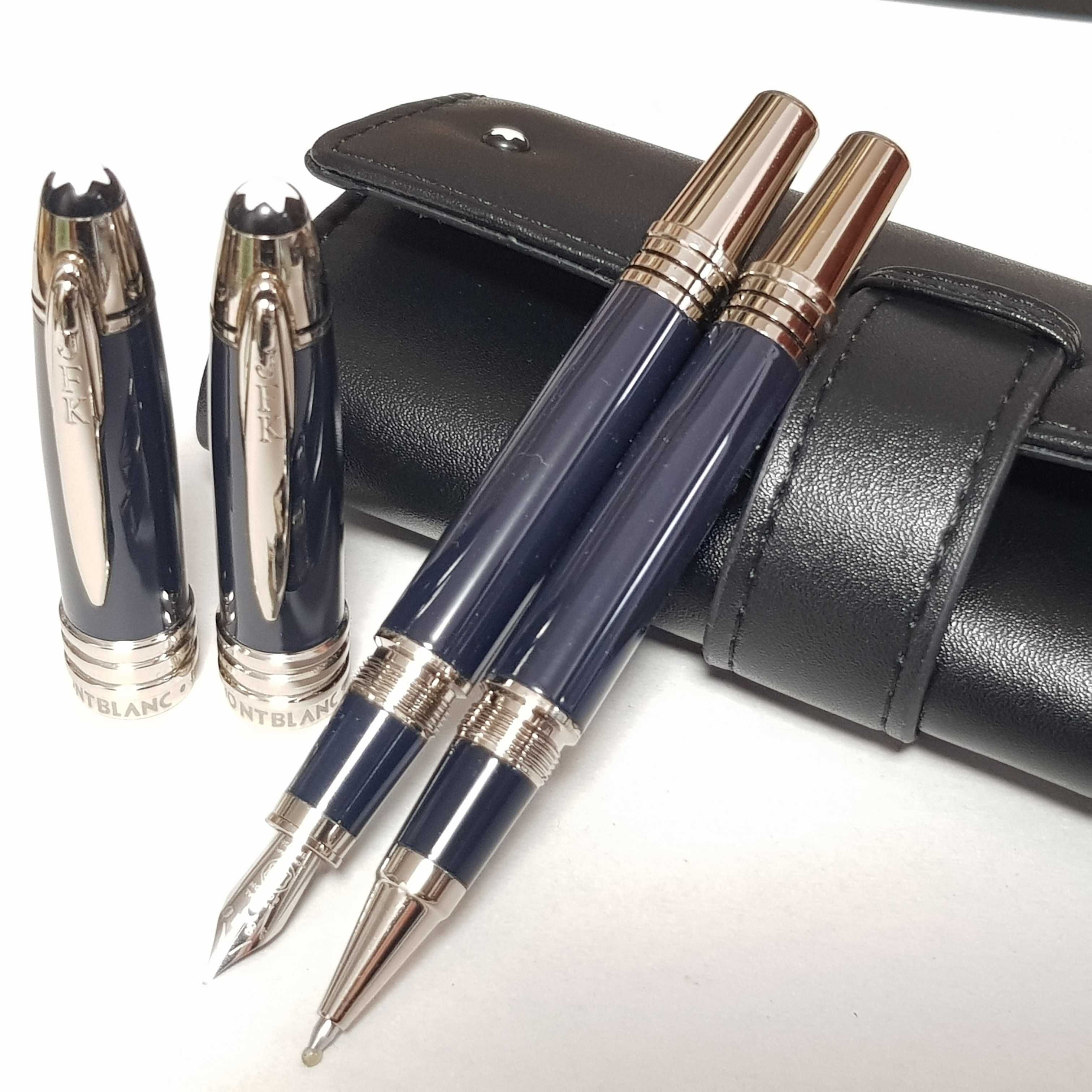 Pix+ stilou  MontBlanc Editia John Kennedy Navy