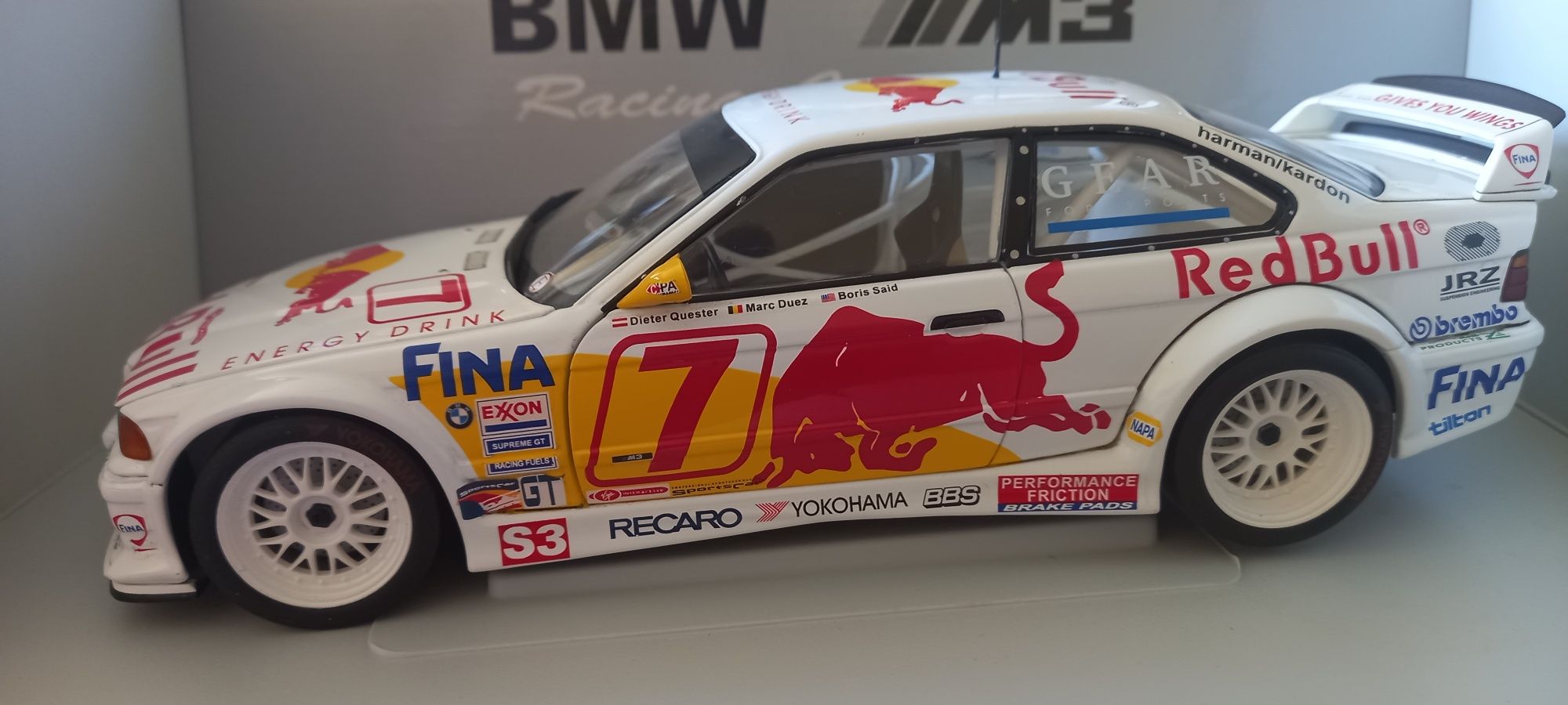 Bmw m3 e36 gtr ut 1 18