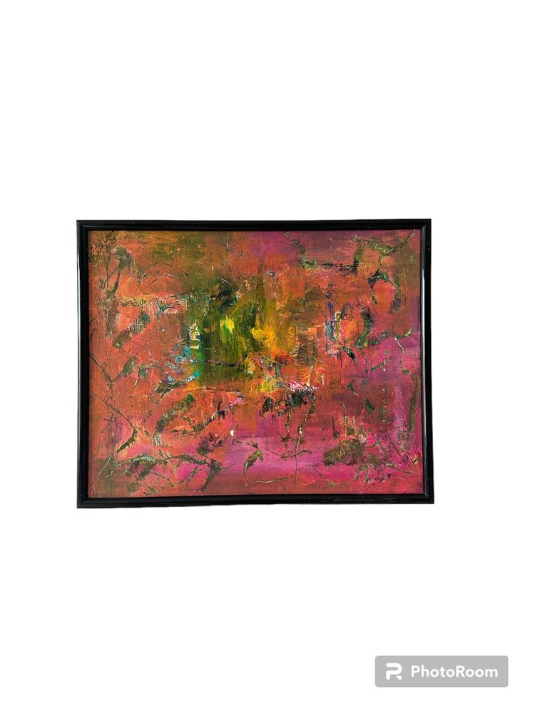 Tablou / Pictura abstracta “ mind galaxy “ 24x30 cm